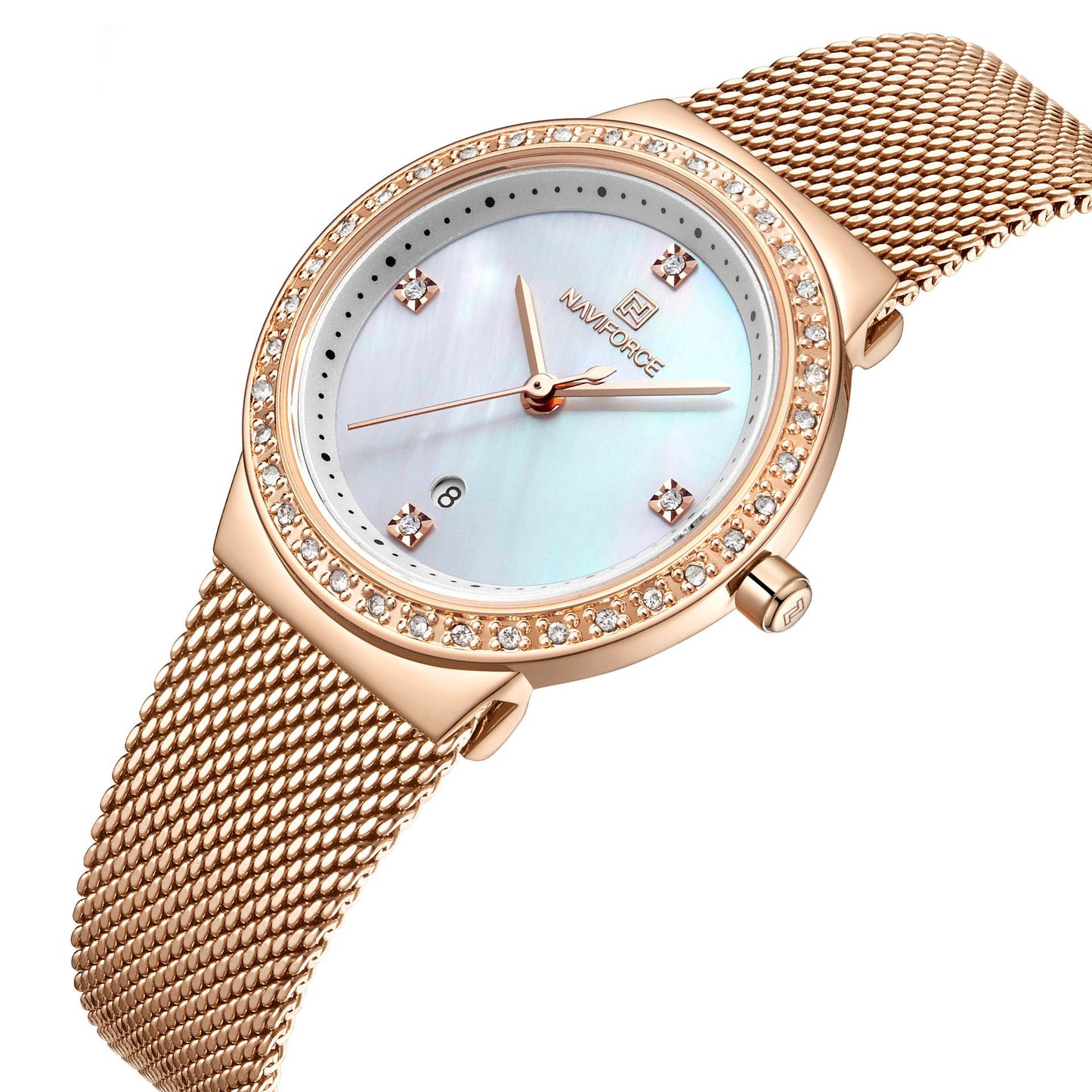 Rynx | Simple waterproof women's diamond watch