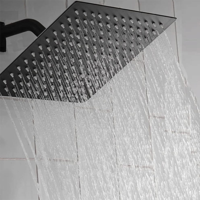 Rynx | Traditional Square Dual Shower Heads Metal Wall Mounted Dual Shower Heads