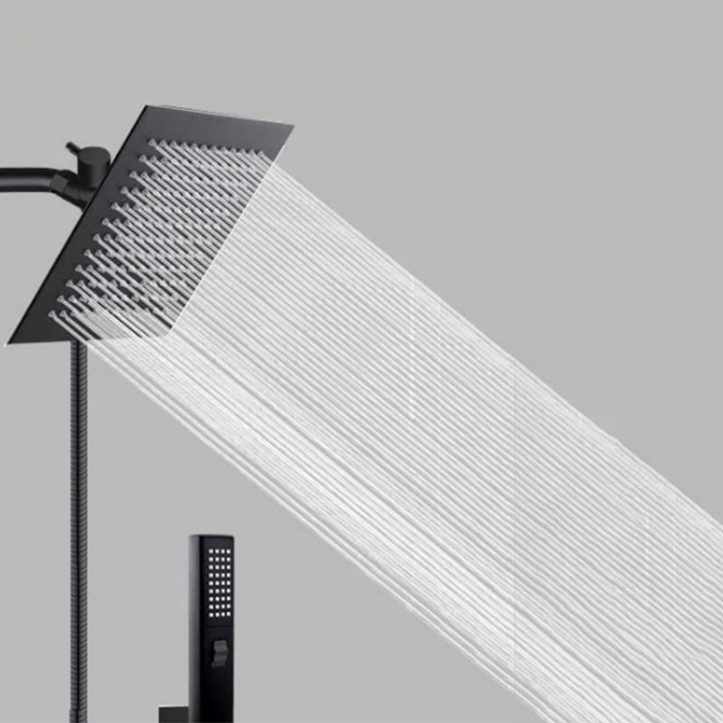 Rynx | Traditional Square Dual Shower Heads Metal Wall Mounted Dual Shower Heads
