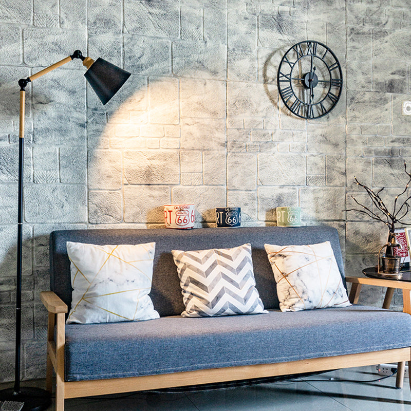 Rynx | 3D artificial stone wall panel industrial style living room wall panel (pack of 10)