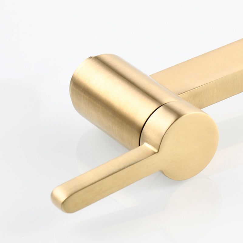 Rynx | Beautiful Wall-Mounted Brass Fixtures Stain-Resistant Wall-Mounted Bathroom Faucet