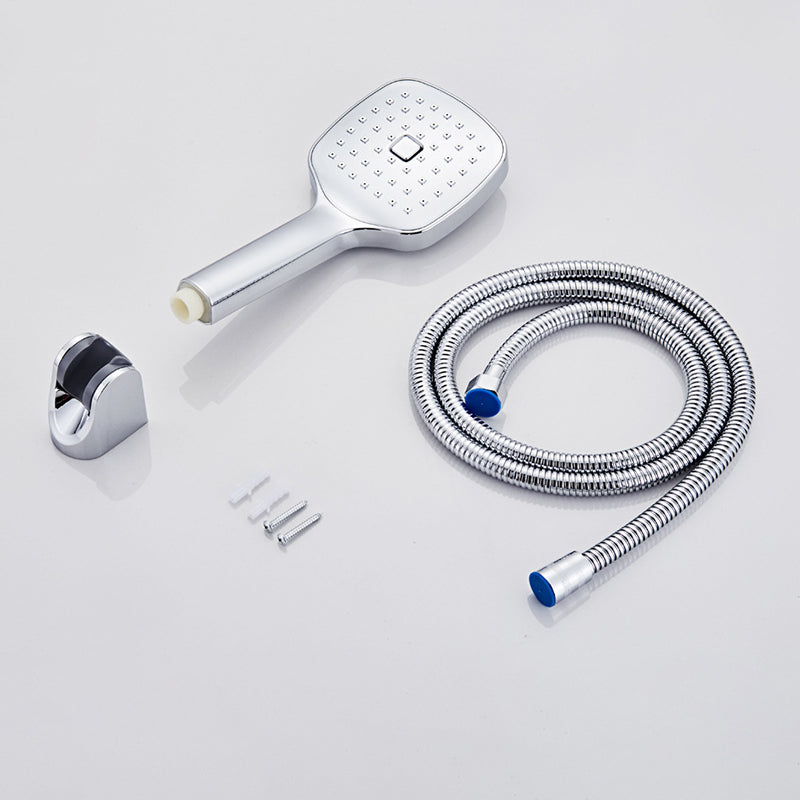 Rynx | Square Handheld Shower Head Modern Wall Mounted Handheld Shower Head
