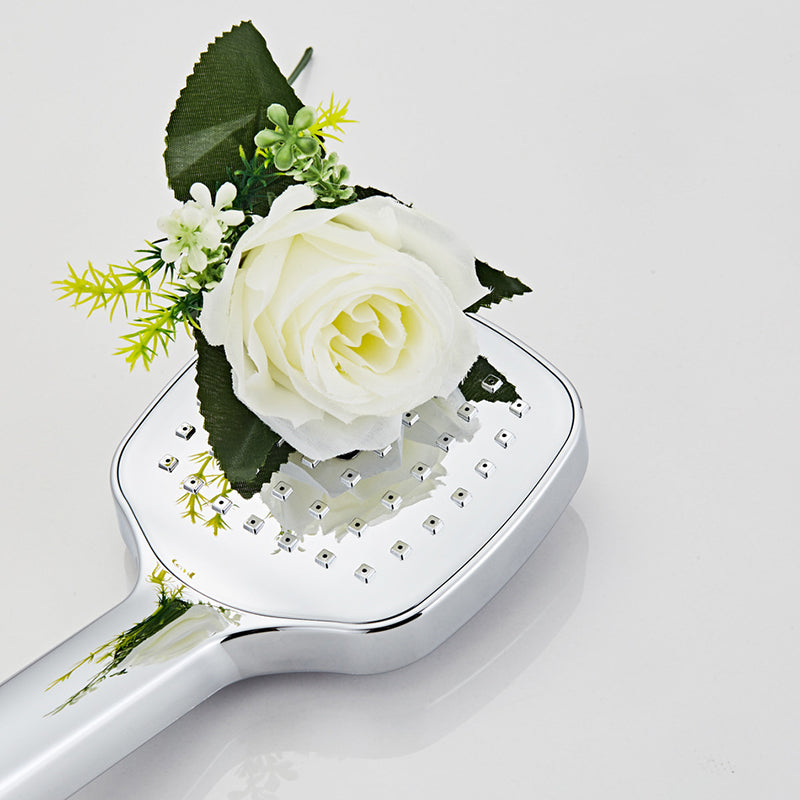 Rynx | Square Handheld Shower Head Modern Wall Mounted Handheld Shower Head