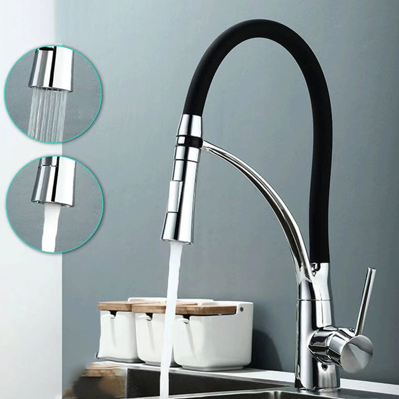 Rynx | Modern 1-Hand Faucets Copper Touchless with Water Dispenser Standard Kitchen Faucet