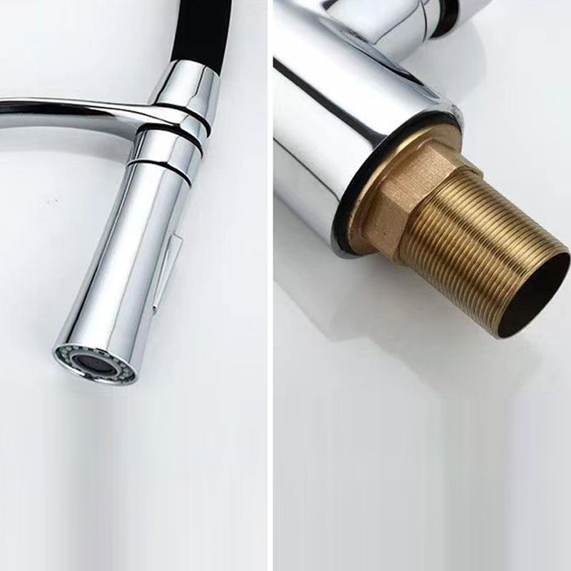 Rynx | Modern 1-Hand Faucets Copper Touchless with Water Dispenser Standard Kitchen Faucet