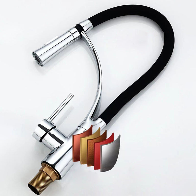Rynx | Modern 1-Hand Faucets Copper Touchless with Water Dispenser Standard Kitchen Faucet