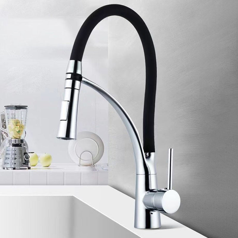 Rynx | Modern 1-Hand Faucets Copper Touchless with Water Dispenser Standard Kitchen Faucet