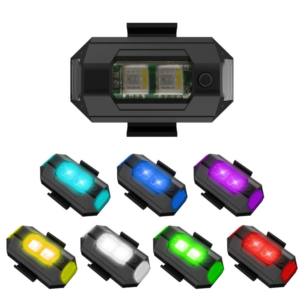 Rynx | 7 Colors LED Airplane Strobe Lights & USB Charger