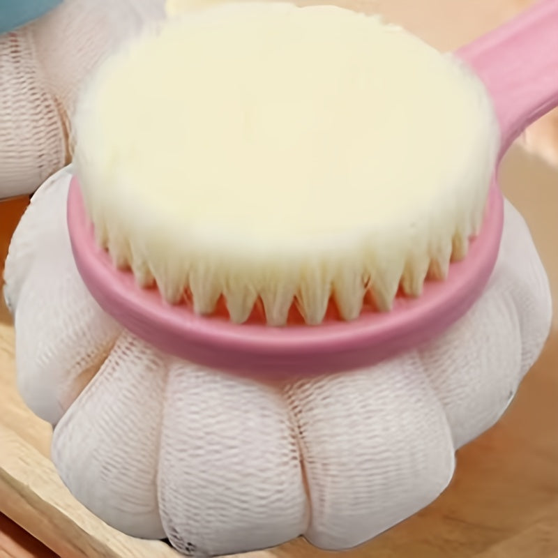 Rynx | Soft Nylon Back Scrubber with Long Handle – Fragrance-Free, Battery-Free Bath and Shower Accessory