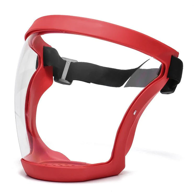 Rynx | Full face protection industrial mask for pesticide spraying RED