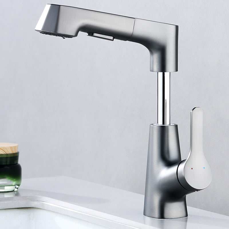 Rynx | Modern Faucet Solid Copper Centerset Bathroom Faucet