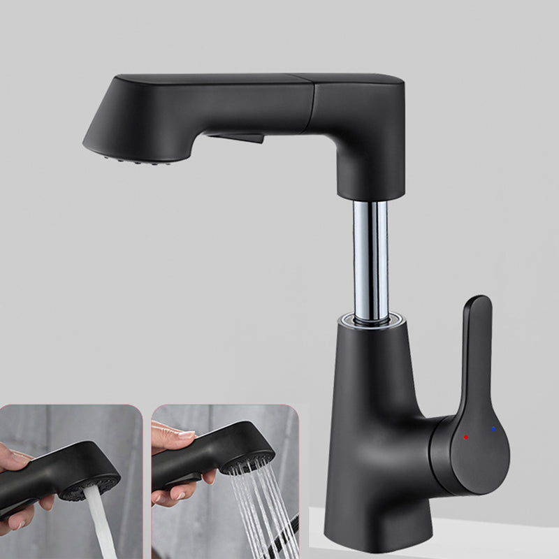 Rynx | Modern Faucet Solid Copper Centerset Bathroom Faucet