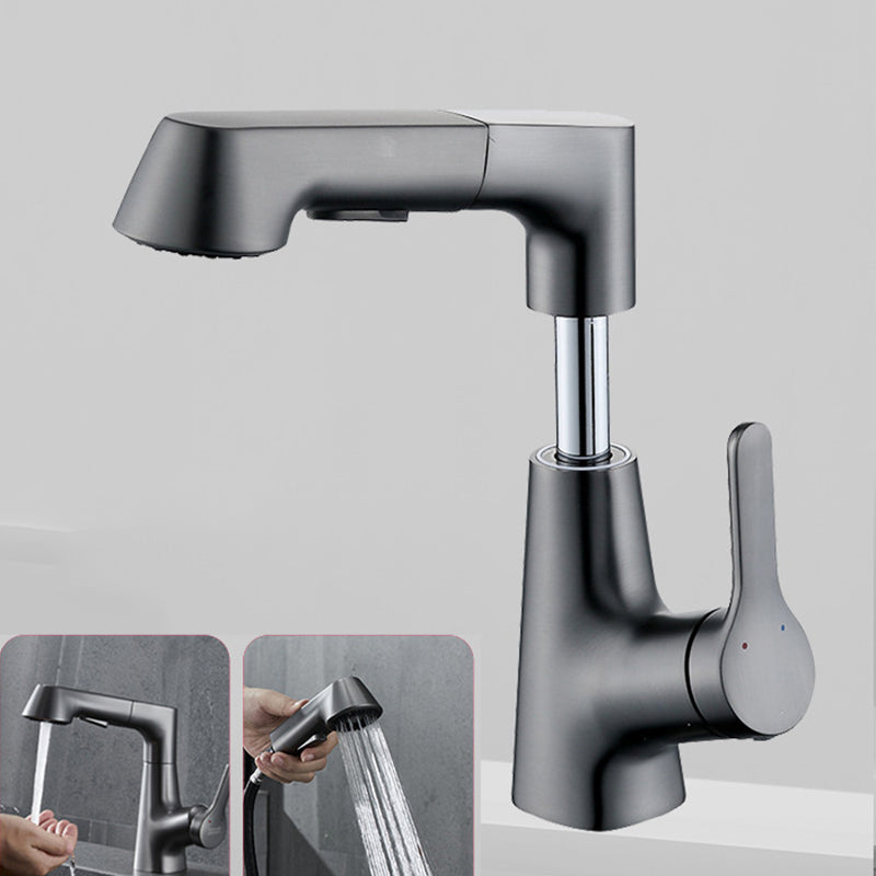 Rynx | Modern Faucet Solid Copper Centerset Bathroom Faucet
