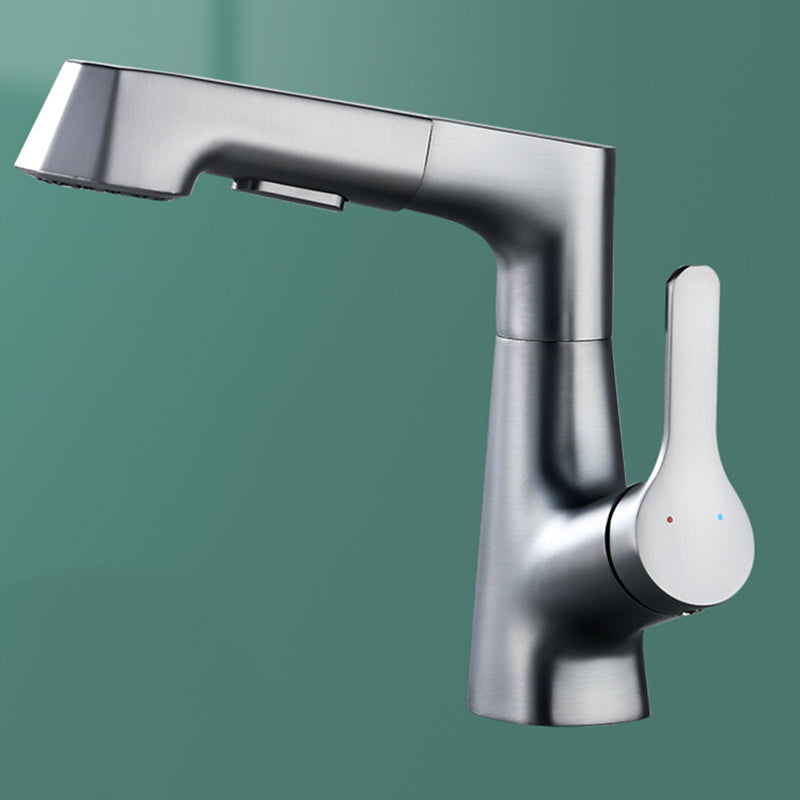Rynx | Modern Faucet Solid Copper Centerset Bathroom Faucet