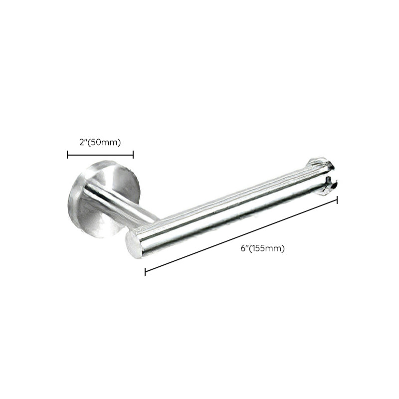 Rynx | Metal Simple Bathroom Accessories as a Single Piece or in a Set in Silver
