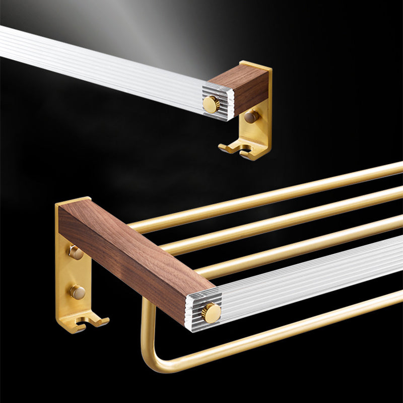 Rynx | Metal Minimalist Bathroom Accessory individual or in Set in Gold