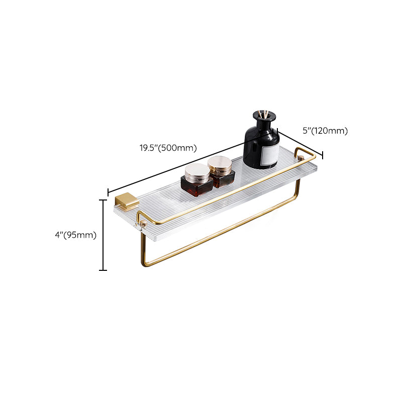 Rynx | Metal Minimalist Bathroom Accessory individual or in Set in Gold