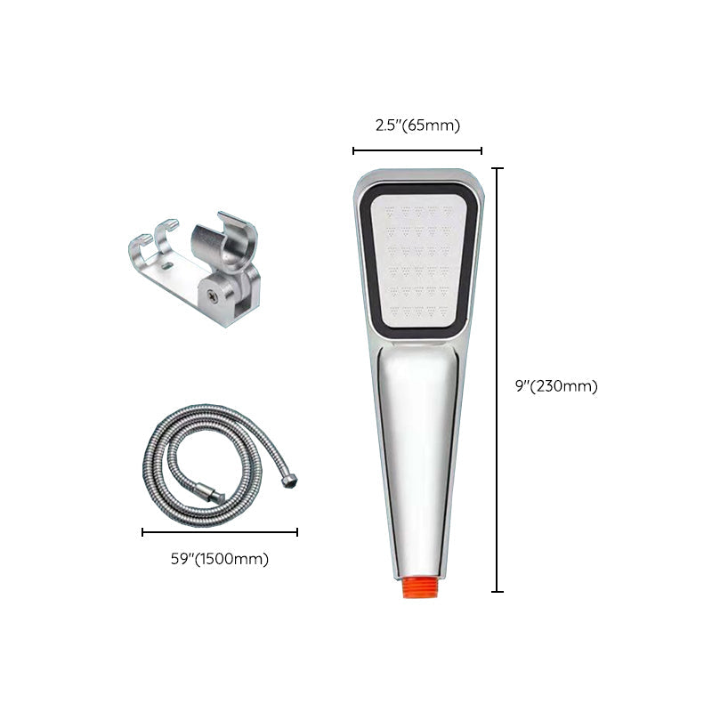 Rynx | Plastic Wall-mounted Shower Head Modern Bathroom Handheld Shower Head
