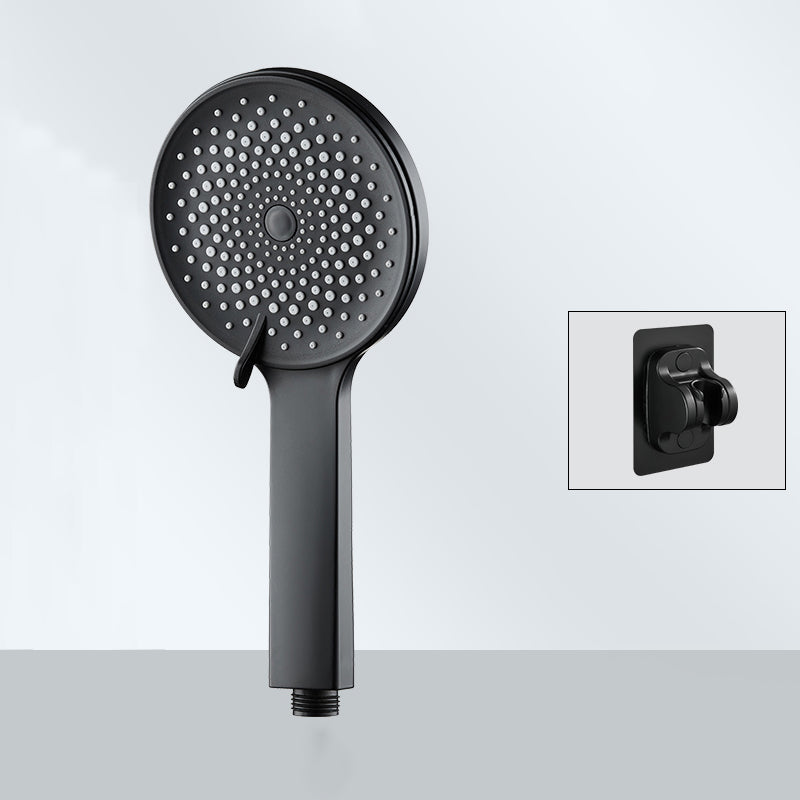 Rynx | Contemporary round shower head in solid color handheld shower head for the bathroom