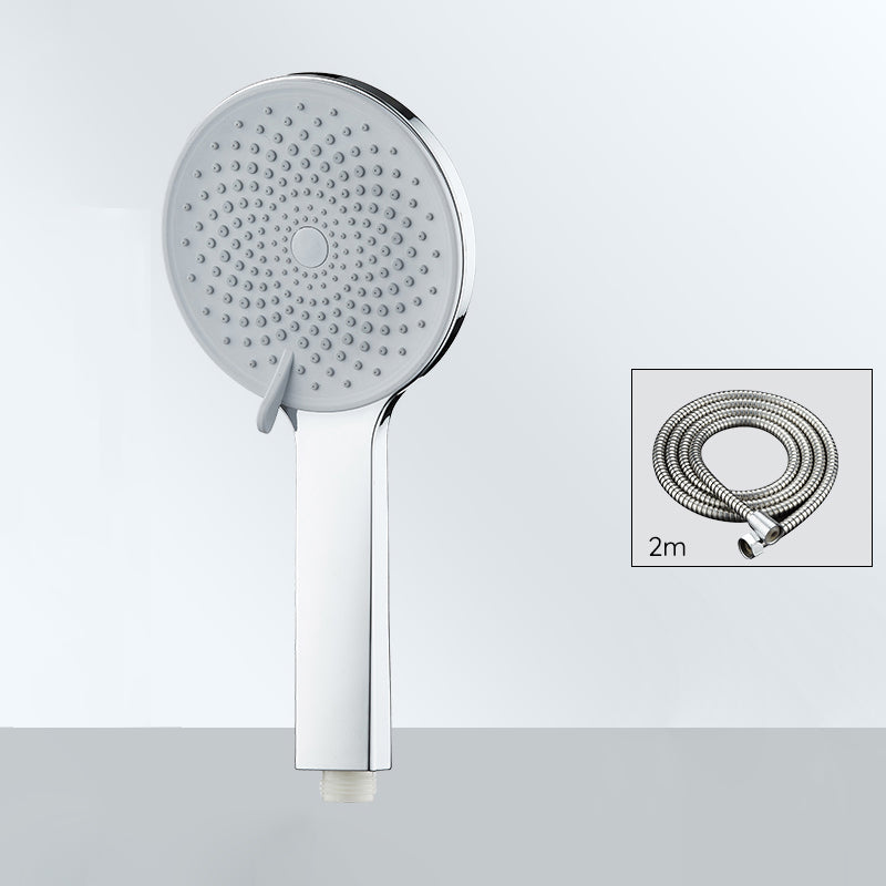 Rynx | Contemporary round shower head in solid color handheld shower head for the bathroom