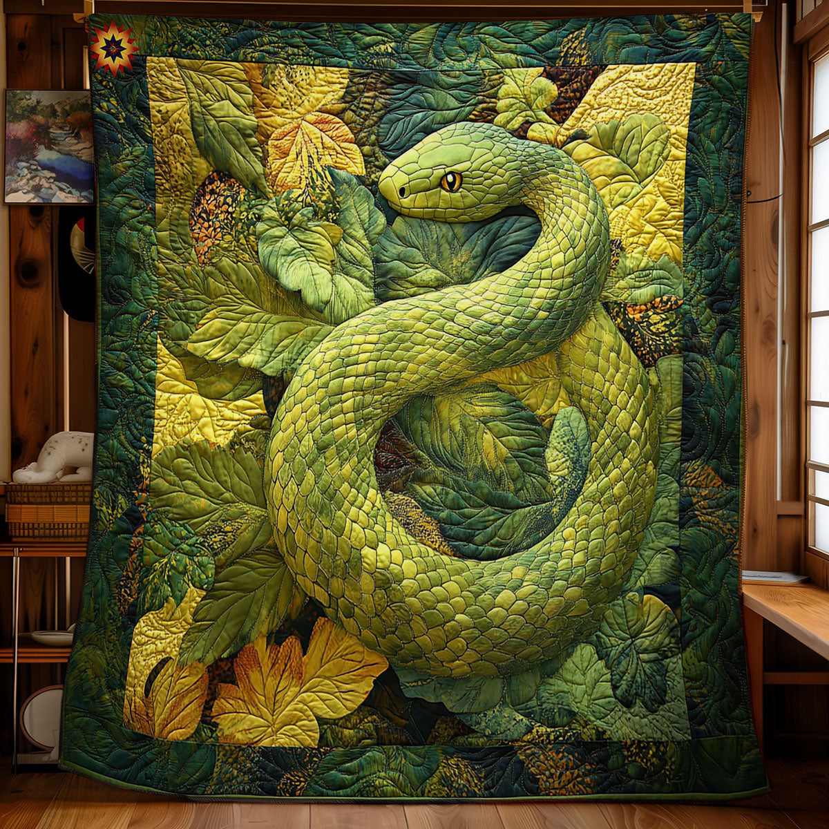 Rynx | Leaves Snake Duvet