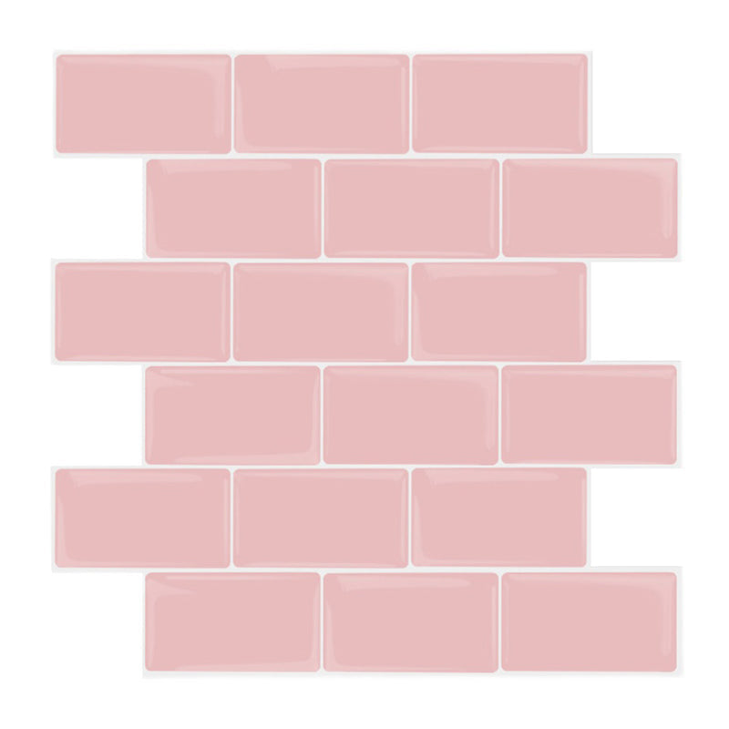 Rynx | Modern Peel and Stick Wall Tile PVC Peel and Stick Splashback Tile