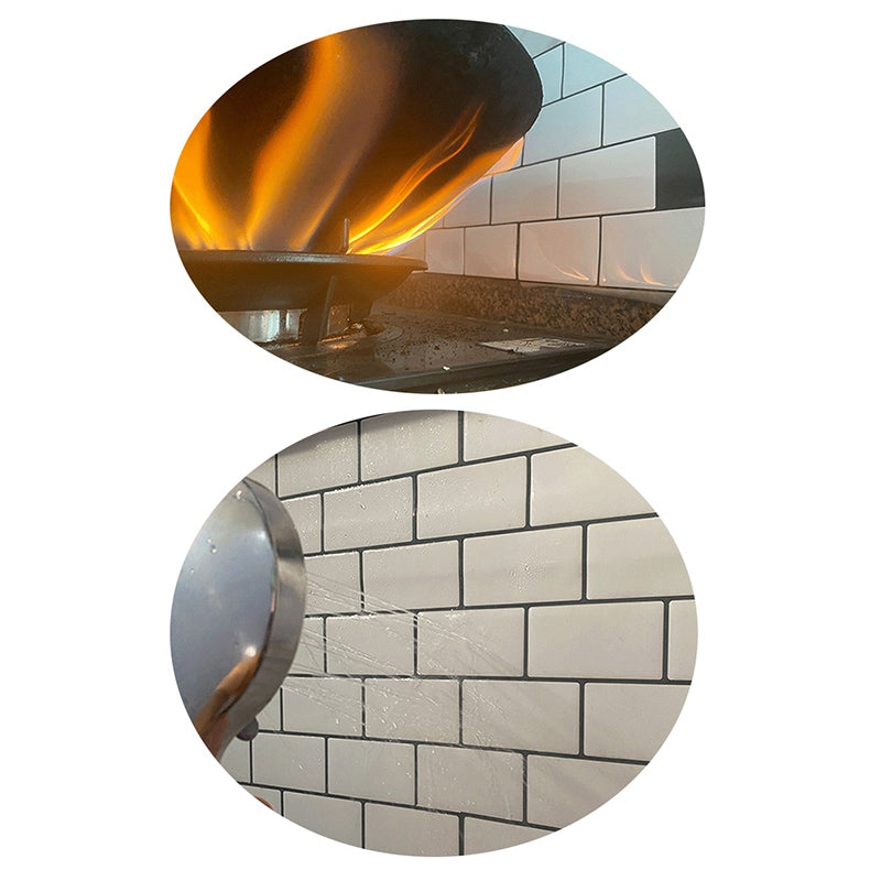 Rynx | Modern Peel and Stick Wall Tile PVC Peel and Stick Splashback Tile
