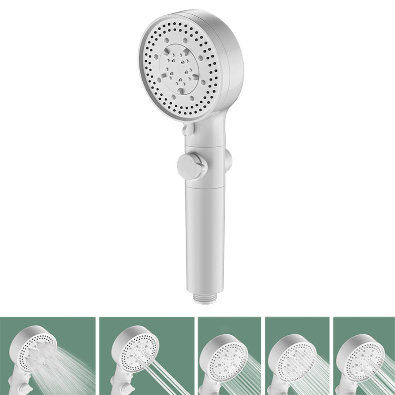 Rynx | Bathroom Shower Head 5-Stream Round Hand Shower Holder Wall Mount Shower Head