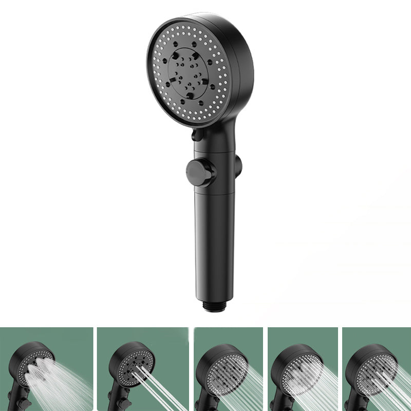 Rynx | Bathroom Shower Head 5-Stream Round Hand Shower Holder Wall Mount Shower Head