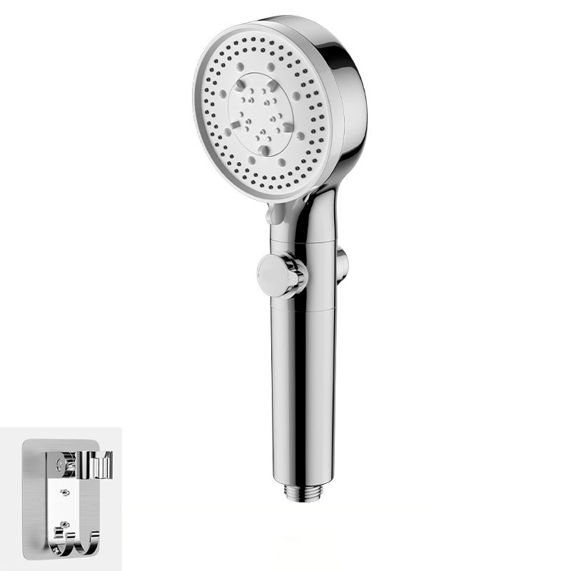 Rynx | Bathroom Shower Head 5-Stream Round Hand Shower Holder Wall Mount Shower Head