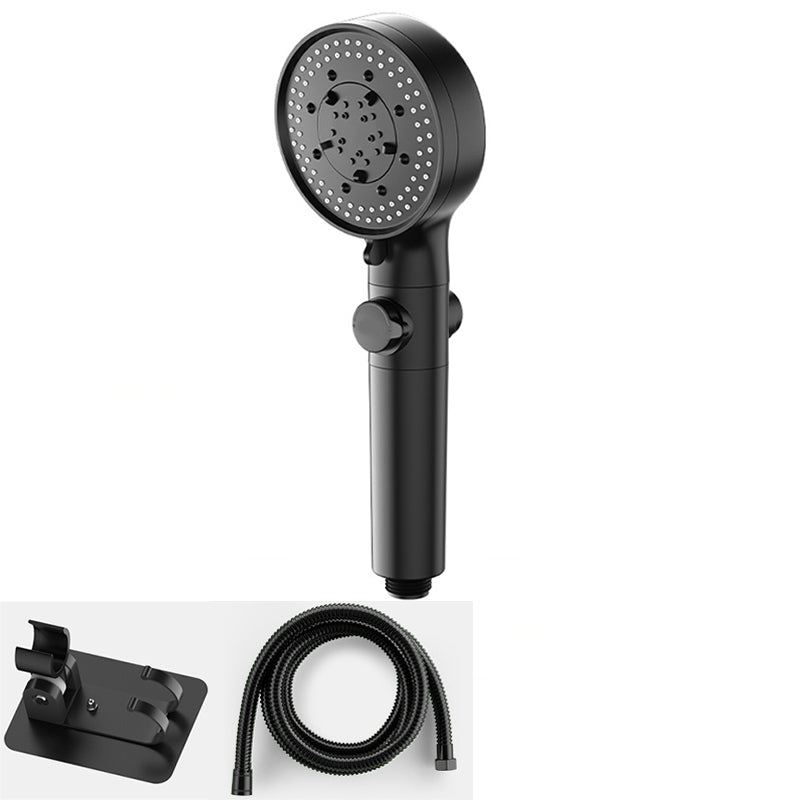 Rynx | Bathroom Shower Head 5-Stream Round Hand Shower Holder Wall Mount Shower Head