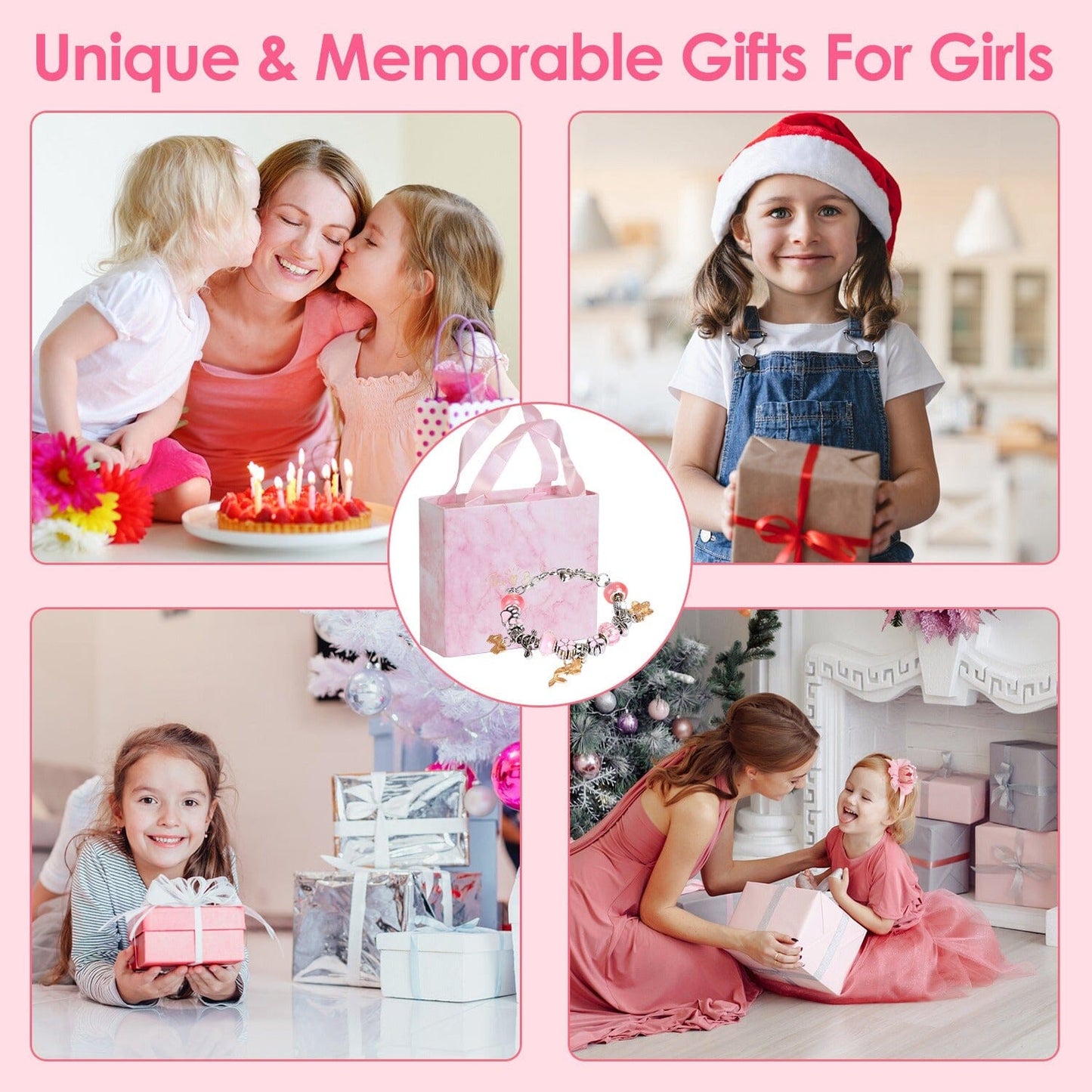 Rynx | 66 pieces: Charm bracelet making set