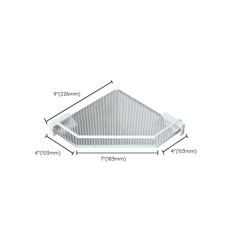 Rynx | White metal and acrylic bathroom accessories as single item or in set with bathroom shelf
