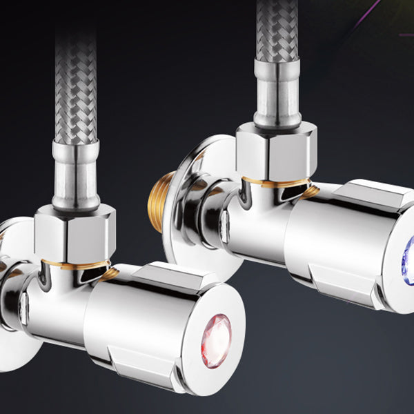 Rynx | 2-handle brass bathroom faucet modern high arch central crane