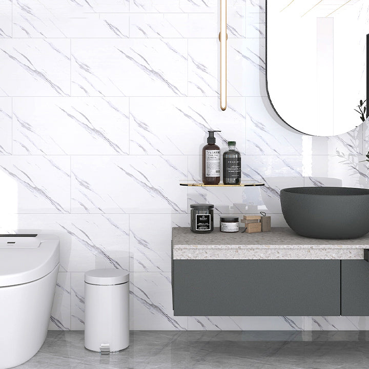 Rynx | Modern splash protection wall covering waterproof removable and adhesive mosaic tile for the bathroom
