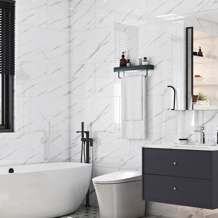 Rynx | Modern splash protection wall covering waterproof removable and adhesive mosaic tile for the bathroom