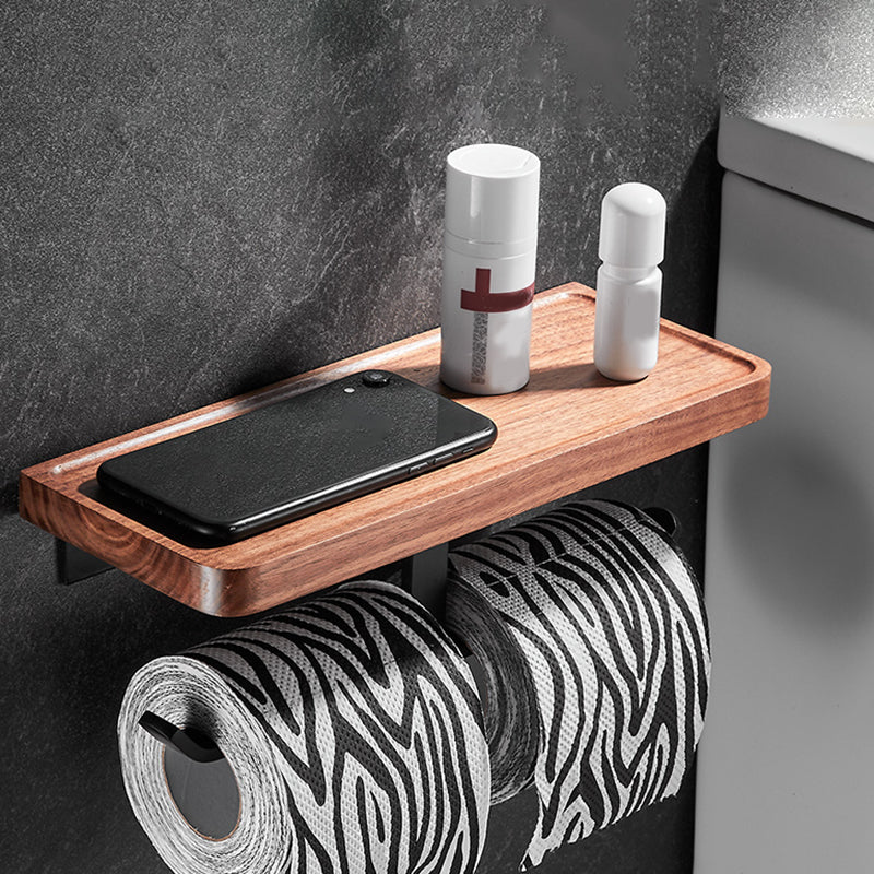 Rynx | Modern black bathroom set bathroom shelf towel bar bathroom accessories set