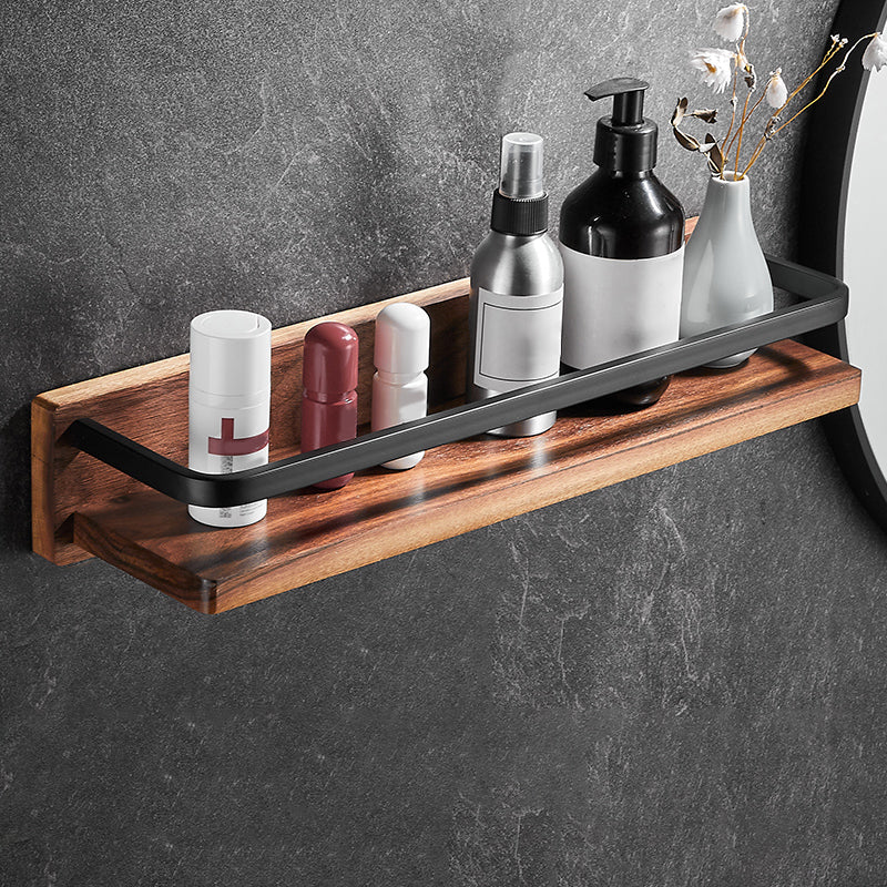 Rynx | Modern black bathroom set bathroom shelf towel bar bathroom accessories set