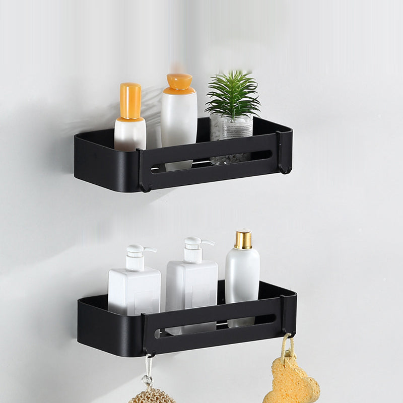 Rynx | Modern Bathroom Accessories Black Paper Holder Bathroom Shelf Bathroom Accessory Set