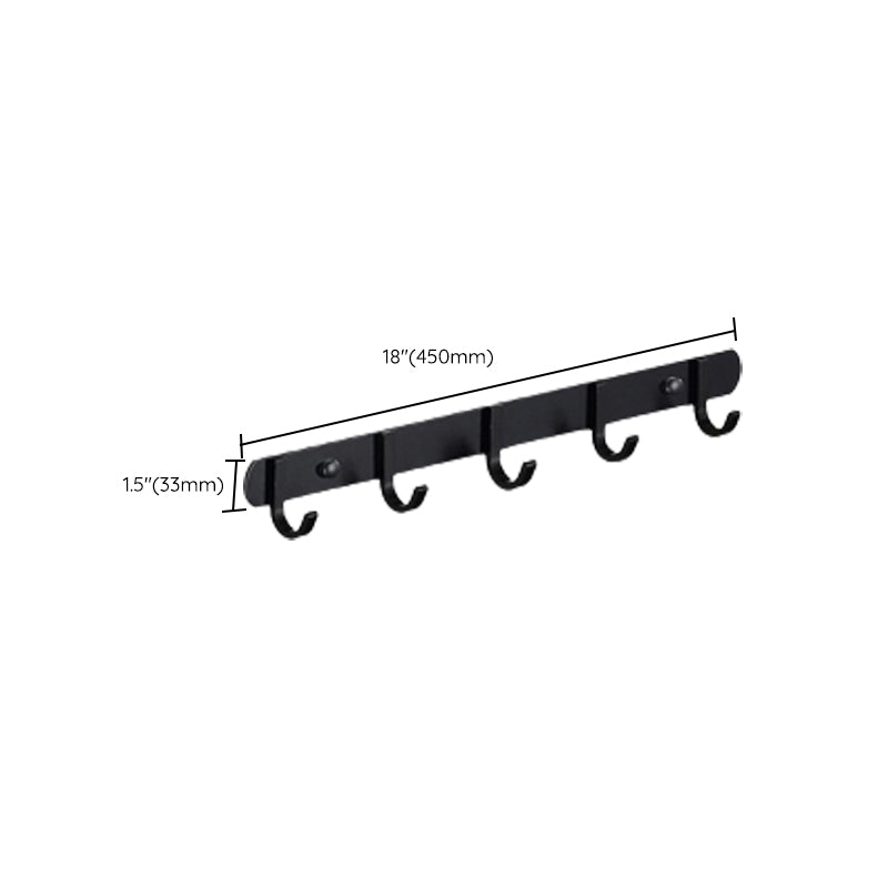 Rynx | Modern Bathroom Accessories Black Paper Holder Bathroom Shelf Bathroom Accessory Set
