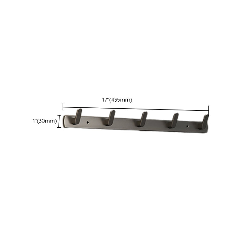 Rynx | Matte Gray Bathroom Hardware Set Modern Bathroom Accessories Set
