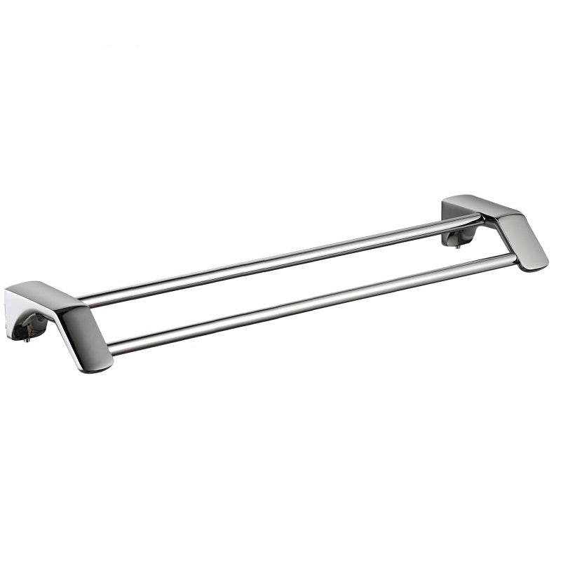 Rynx | Modern Bathroom Hardware Paper Holder Bathroom Shelf Silver Bathroom Accessory Set
