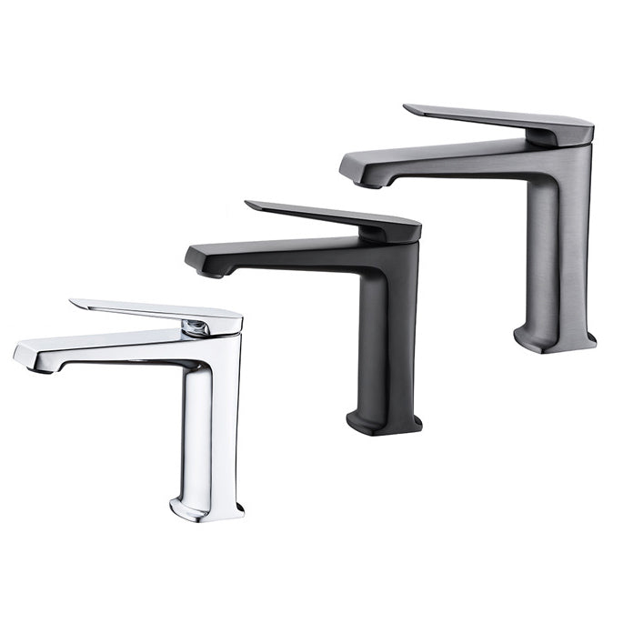 Rynx | Modern Centerset Sink Faucet Solid Color Copper Faucet for the Bathroom