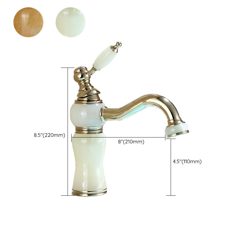 Rynx | Luxury Vessel Faucet Brass Lever Handles Low Arc Sink Faucet