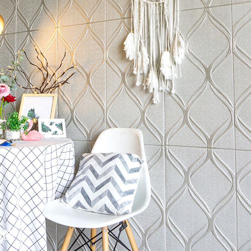 Rynx | Contemporary waterproof wall planks striped brick bedroom wall panels