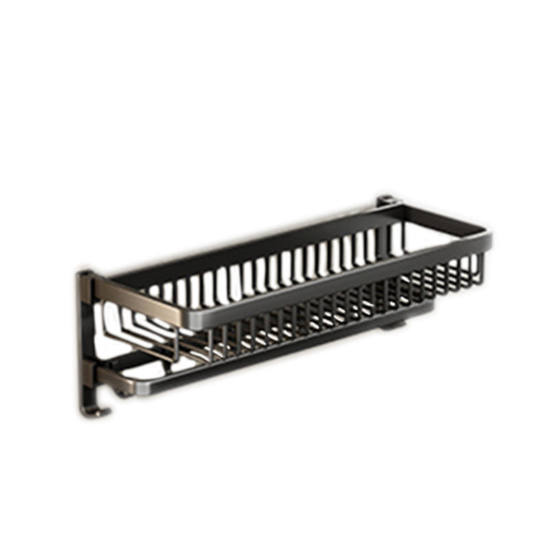 Rynx | Modern Bathroom Accessories Set Black Bath Shelf Bath Accessories Set