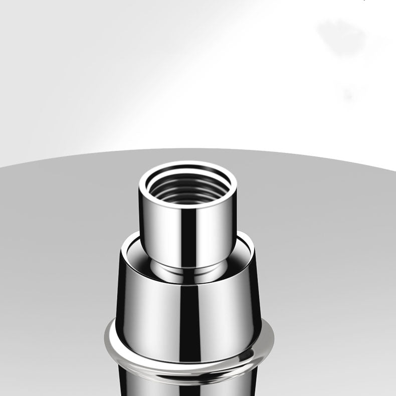 Rynx | Round Fixed Shower Head High Flow Aerated Wall Mount Shower Head