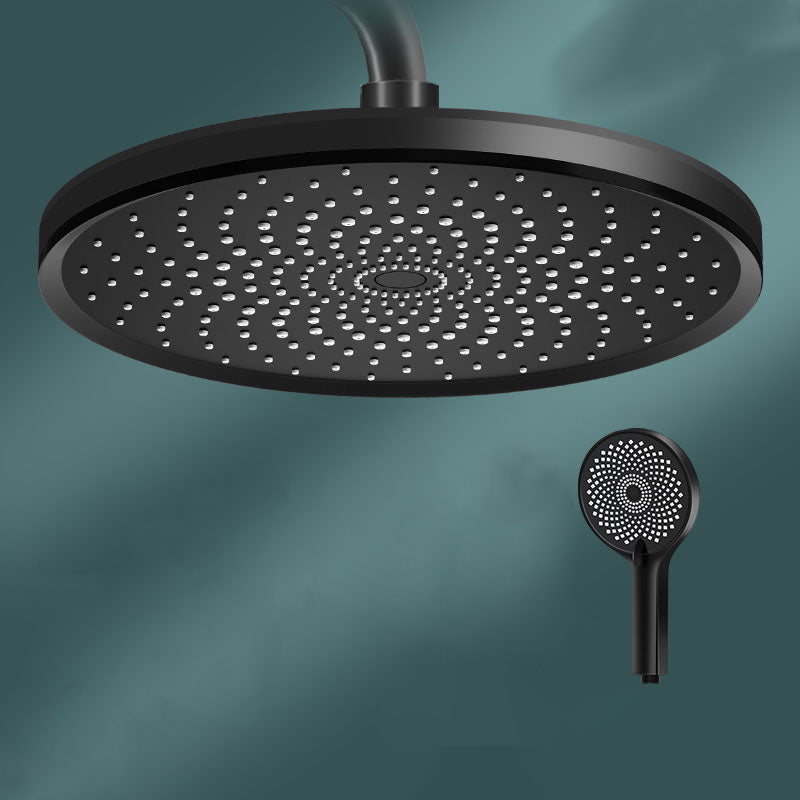Rynx | Round Fixed Shower Head High Flow Aerated Wall Mount Shower Head
