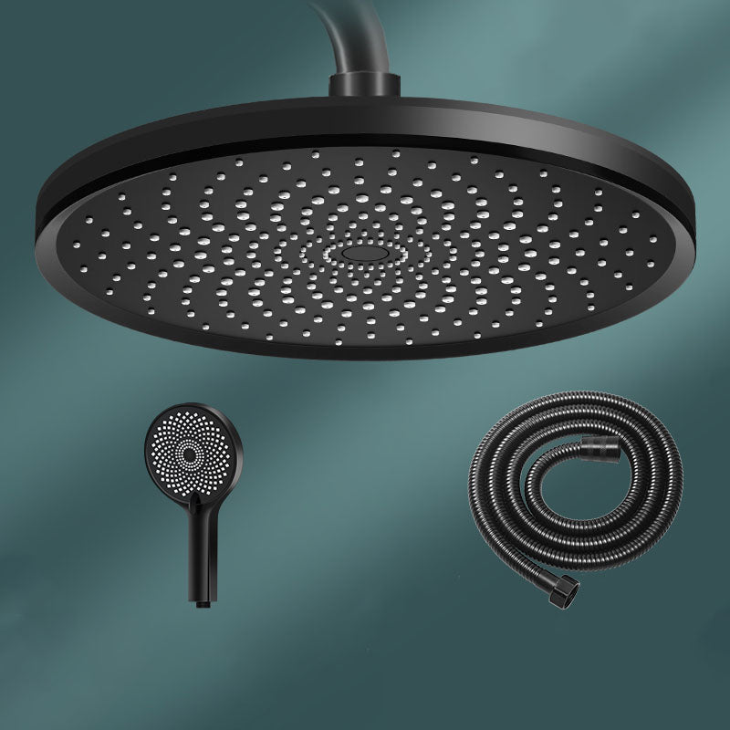 Rynx | Round Fixed Shower Head High Flow Aerated Wall Mount Shower Head
