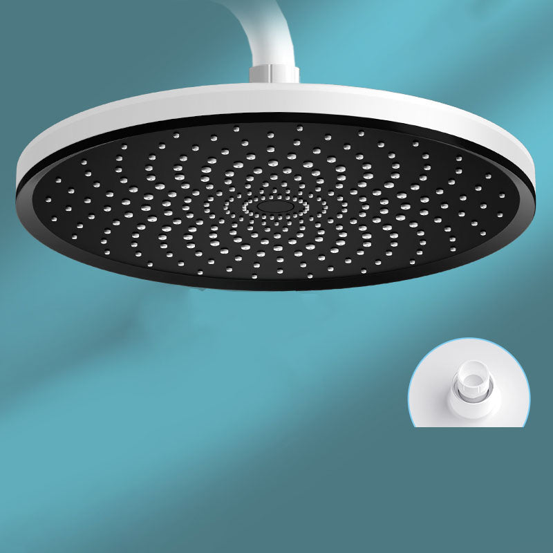 Rynx | Round Fixed Shower Head High Flow Aerated Wall Mount Shower Head